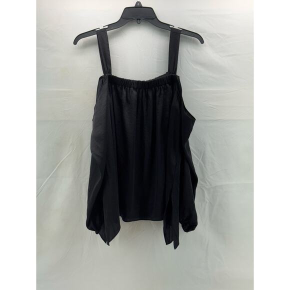 Vince Camuto S black women’s open shoulder top - Picture 1 of 9